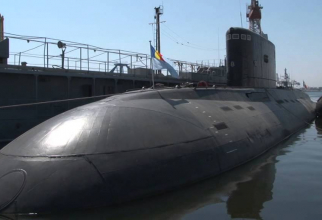 Delfinul, singurul submarin al României, aflat la cheu din 1996