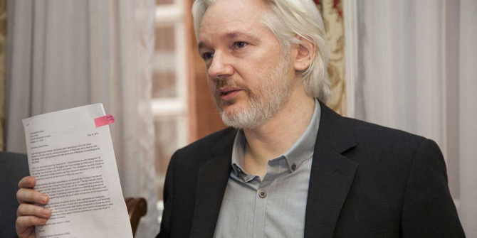 Julian Assange, fondatorul site-ului WikiLeaks