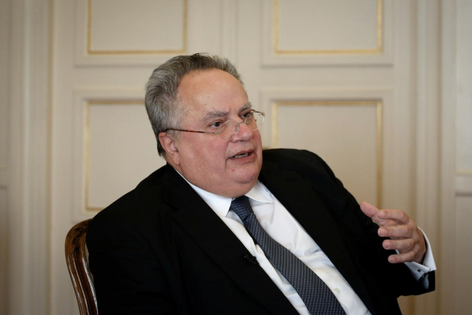 ministrul grec de externe, Nikos Kotzias