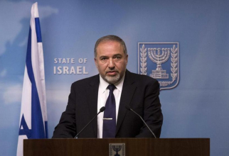 ministrul israelian al apărării, Avigdor Lieberman