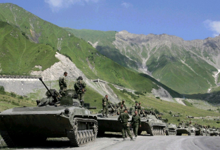 Anul 2008-Invadarea Georgie de către trupele armatei ruse