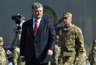 Fostul preşedintele ucrainean, Petro Poroşenko