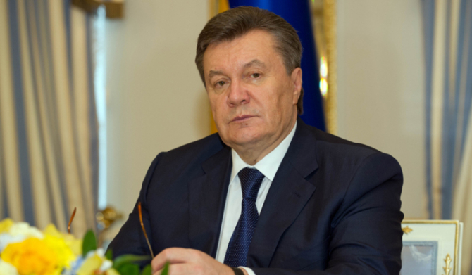 fostul președinte al Ucrainei Viktor Ianukovici