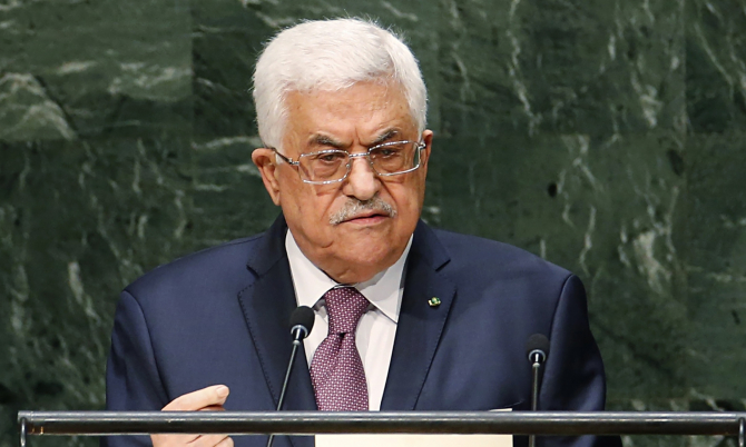 Preşedintele palestinian Mahmoud Abbas 