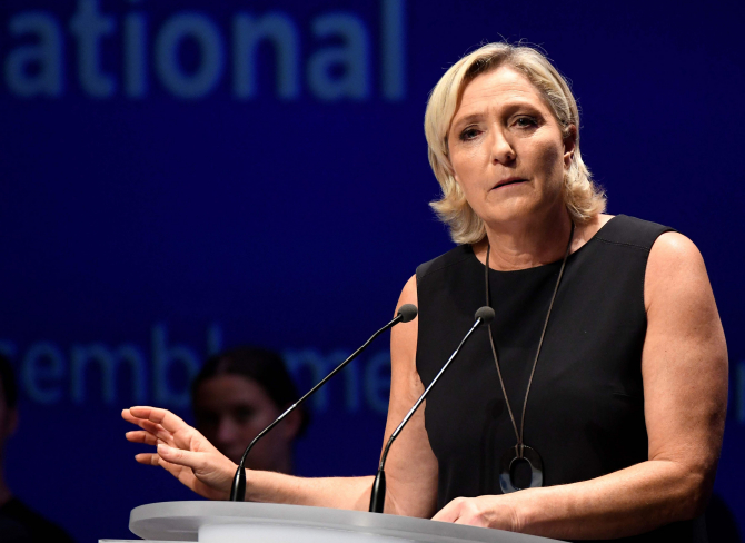 Lidera extremei drepte franceze, Marine Le Pen