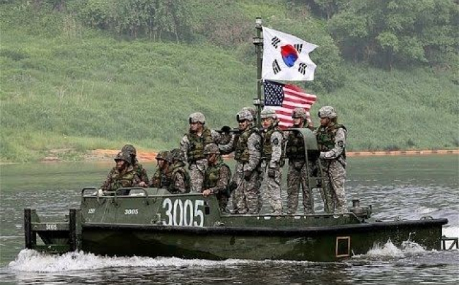 Trupe SUA, în Coreea de Sud