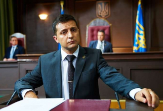 preşedintele ales al Ucrainei, Volodimir Zelenski 