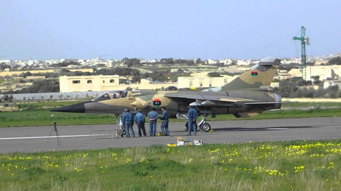 Mirage F1, Libia