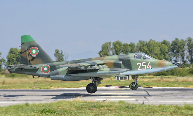 Su-25 / Forțele Aeriene ale Bulgariei
