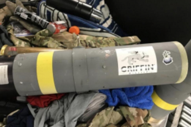 Lansator de rachete identificat în bagajul unui călător pe un aeroport din SUA. Sursă foto: United Press International