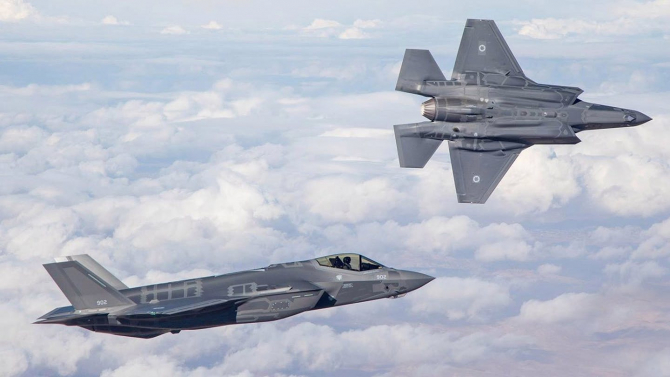 F-35i Adir israeliene, foto: Lockheed Martin