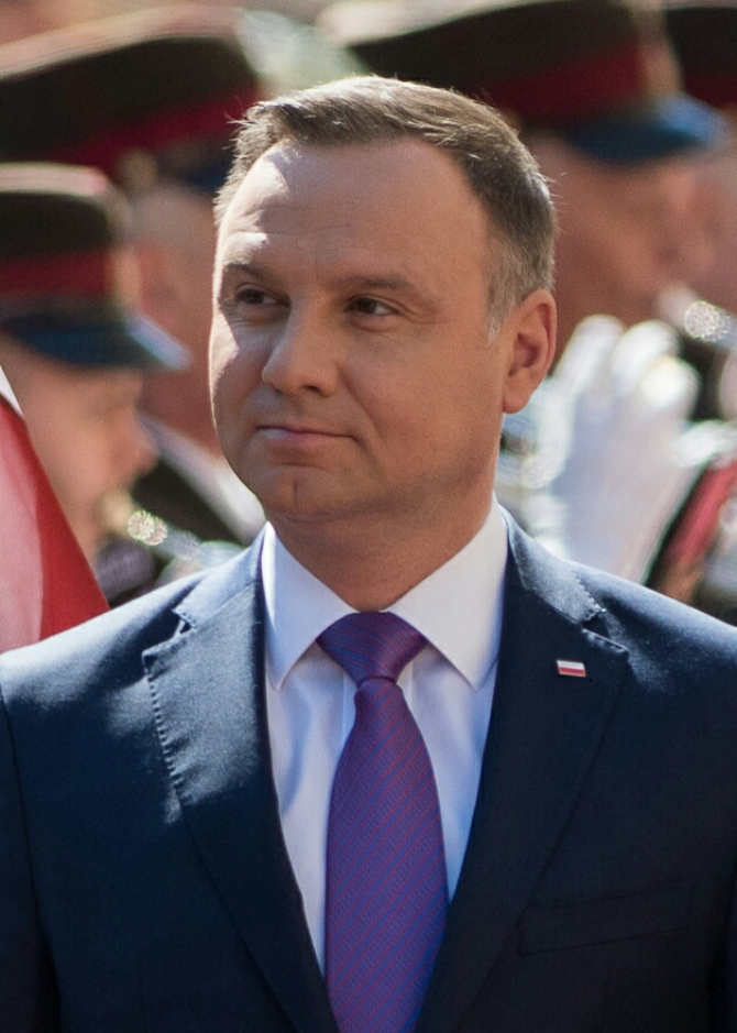 Președintele Poloniei Andrzej Duda