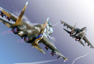 Avioane Su-35 rusești