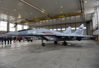 Aeronave sârbești MiG-29. Sursă foto: Ministerul Apărării din Belgrad