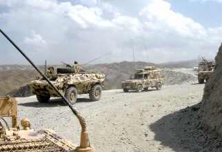 Foto: Militari ai Batalionului 26 Infanterie „Neagoe Basarab”, aflați în misiune în Afganistan, în 2014, sursă: MApN