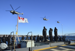 CH-124 Sea King, sursă foto: Royal Canadian Air Force Twitter