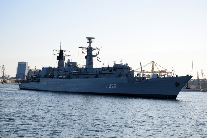 Fregata „Regina Maria". Sursa Foto: Navy.ro