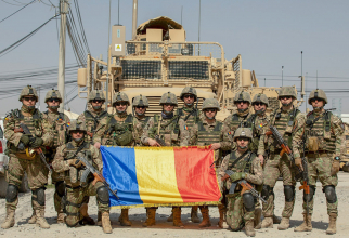 Militari ai Armatei române în Baza Aeriană Kandahar, sursă foto: MApN Facebook
