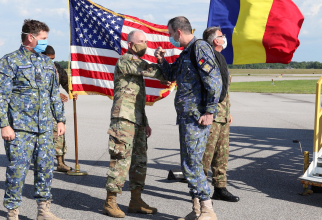 Medici militari români, în Alabama. Sursă foto: U.S. Embassy Bucharest Facebook