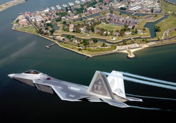 F-22 Raptor, sursă foto: US Air Force