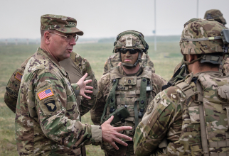 Generalul american în retragere Ben Hodges - fostul comandant al trupelor terestre americane din Europa în 2014-2017
