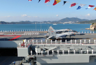 Portavionul chinez Shandong, sursă foto: Ministerul Apărării din China