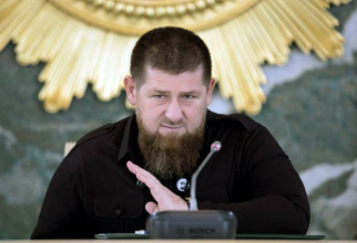 Ramzan Kadyrov este conducător al regiunii Cecenia şi un apropiat al lui Vladimir Putin