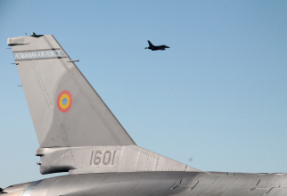 F-16 Fighting Falcon aflate în dotarea Forțelor Aeriene Române. Foto: Ministerul Apărării Naționale