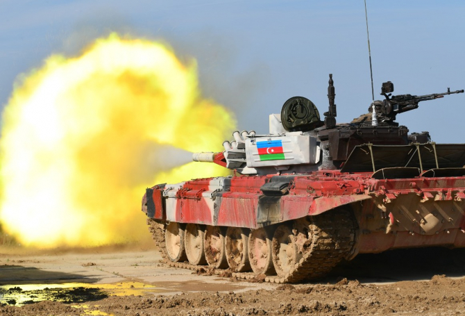 Armata azeră, sursă foto: Ministerul Apărării din Azerbaidjan Facebook