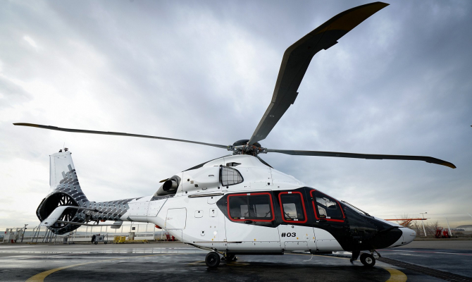 Elicopter H160, sursă foto: Airbus