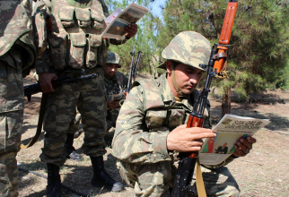 Armata azeră, sursă foto: Ministerul Apărării din Azerbaidjan Facebook