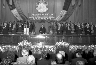 Nicolae Ceaușescu, la al XIV-lea Congres al Partidului Comunist Român, desfășurat între 20 și 24 noiembrie 1989