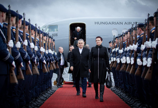 Viktor Orban, premierul Ungariei, în vizită la Berlin. Sursă foto: Orbán Viktor Facebook