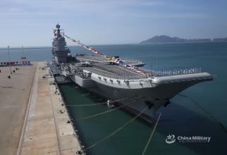 Portavionul Shandong, sursă foto: Ministerul Apărării din China