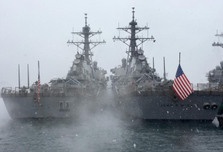 Distrugătorul USS John S. McCain. Sursă foto: USS John S. McCain - Facebook