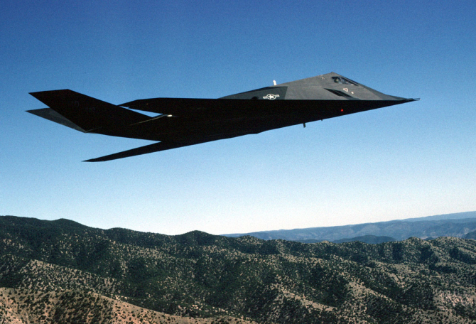 F-117 Nighthawk, sursă foto: US Air Force