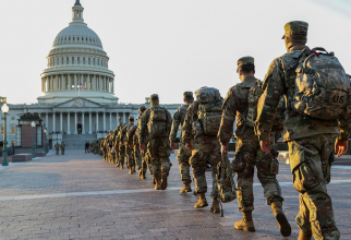Militari ai Garzii Nationale a SUA. Sursa Foto: Twiiter National Guard
