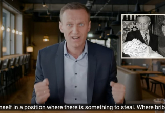 Foto: Captură din ancheta lui Alexei Navalnîi cu privire la palatul lui Putin. Sursă: YouTube Alexei Navalnîi
