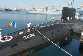 Submarinul Delfinul, sursă foto: Blogul AAG_th, cont Twitter, imagine preluată Navy.ro
