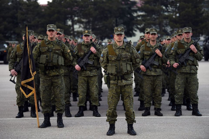 Forțele kosovare, sursă foto: Președinția Kosovo