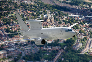 Avion avertizare timpurie E-7 Wedgetail  Sursa foto: Twitter/Royal Air Force