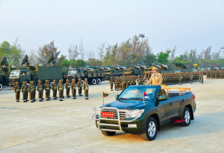 Generalul Min Aung Hlaing, cel care a orchestrat lovitura de stat din Myamnar și a preluat puterea. Sursă foto:  Office of the Commander in Chief of Defence Services - cincds.gov.mm