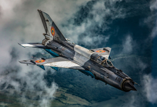 MiG-21 LanceR, sursă foto: Forțele Aeriene Române