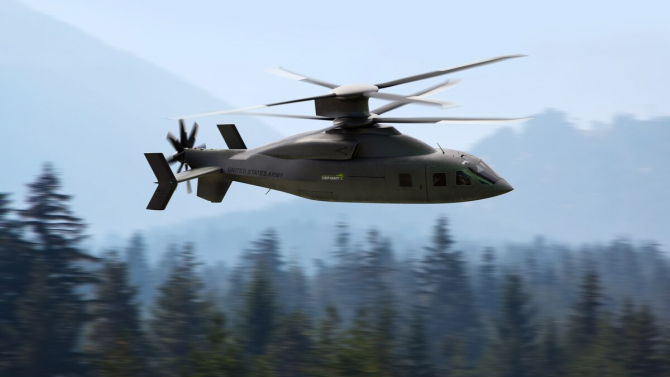 Defiant-X, imagine concept. Foto: Sikorsky - Boeing