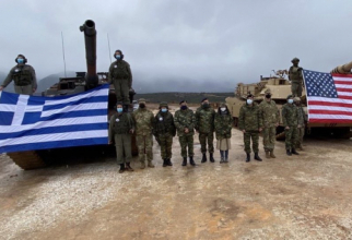  Operation Thracian Cooperation 21. Tancurile M1 Abrams şi Leopard 2 A6, exerciţiu comun în Grecia