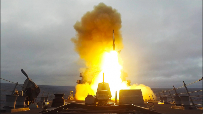 Test racheta SM-3 Sursa foto: US Navy