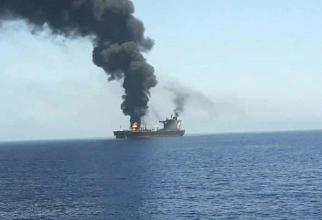 Nava cargo CSAV Tyndall - Israel Sursa foto: Terror Alarm/Twitter