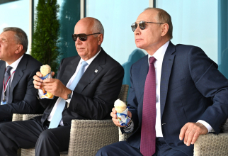 Președintele rus Vladimir Putin, la expoziția de armament MAKS 2021. Sursă foto: Kremlin