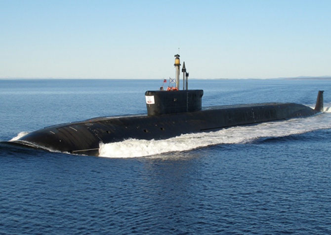 Submarinul rusesc Cneazul Vladimir, sursă foto: Ministerul Apărării de la Moscova