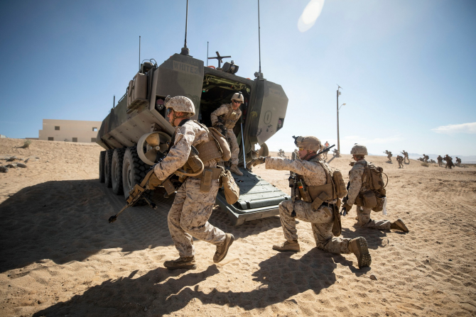 Foto: US Marine Corps, în timpul unui exercițiu. Sursă: U.S. Department of Defense (DoD)